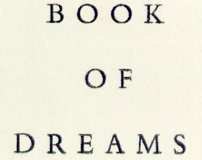 book of dreams title